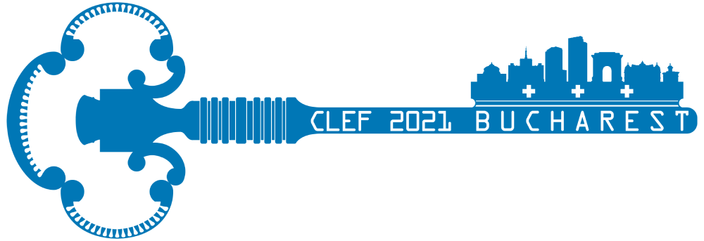 CLEF Bucharest 2021 logo