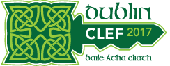 CLEF Dublin 2017 logo