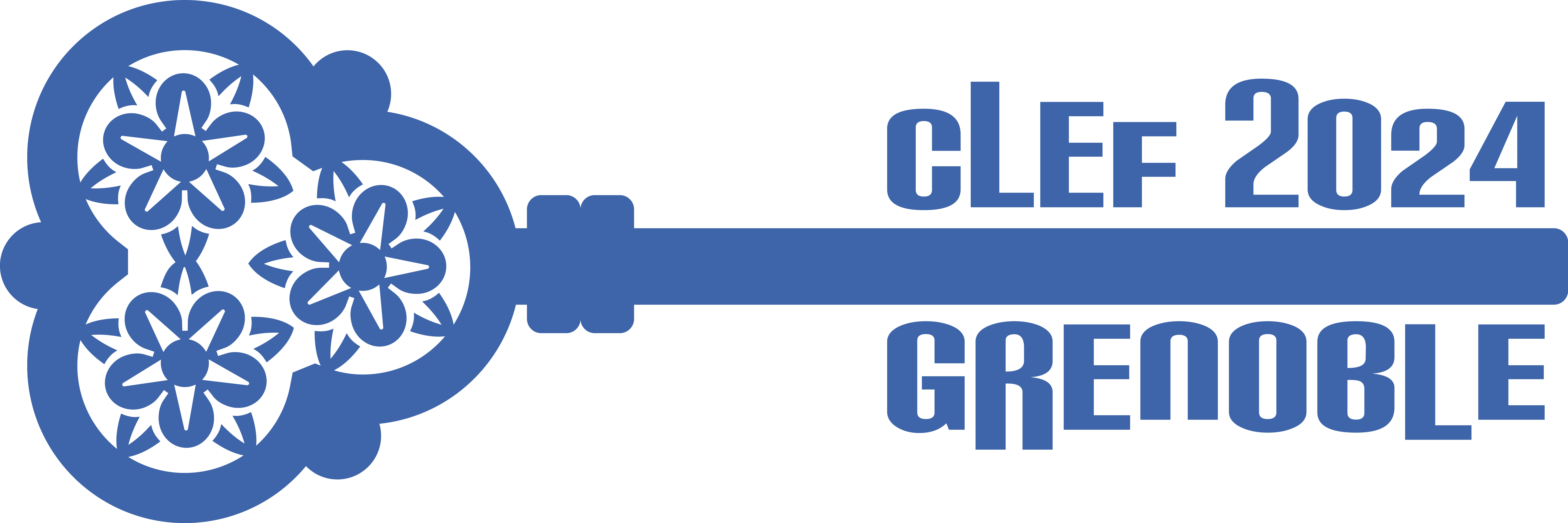 CLEF Grenoble 2024 logo